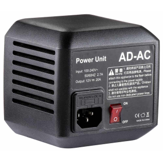 Godox AD-AC síťový adaptér pro AD600B, AD60BM, AD600BM II Godox AD-AC síťový adaptér pro AD600B, AD60BM, AD600BM II