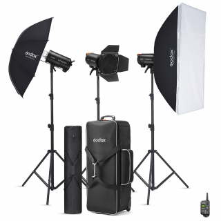 Godox QT600IIIM-D Trio Kit sada blesků 3x 600Ws Godox QT600IIIM-D Trio Kit sada blesků 3x 600Ws