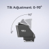 Godox TR O TTL Hot Shoe Riser pro Panasonic / OM System / Olympus