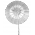 Godox UB-105S parabolický deštník stříbrný 105cm