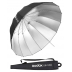 Godox UB-105S parabolický deštník stříbrný 105cm