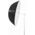 Godox UB-105W parabolický deštník bílý odrazný 105cm