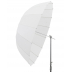 Godox UB-165D parabolický deštník bílý transparentní 165cm