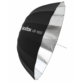 Godox UB-165S parabolický deštník stříbrný 165cm